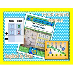 Math with Touch Points Bundle for Autism